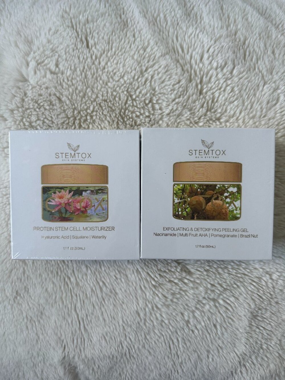 STEMTOX C-TOX + D-TOX Set – 50ml Each – New & Sealed
